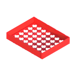 Render of MODULITH 270 Gridfinity Decor Drawer - 4W-1H